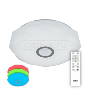 CL71360RGB Диамант Светильник светодиодный с пультом Citilux (Дания) CL71360RGB Диамант