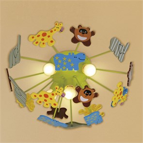 CL602151 Зоопарк Светильник потолочный Citilux (Дания) CL602151