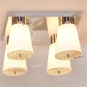 CL134141 Омега Хром 4*60W E27 (Ситилюкс Дания) CL134141