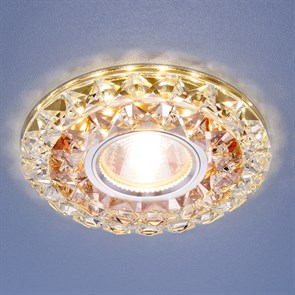 2170 MR16 GC/CL тонированный/прозрачный светильник встраиваемый (уп.10/30шт.) Elektrostandard 2170 GC/CL