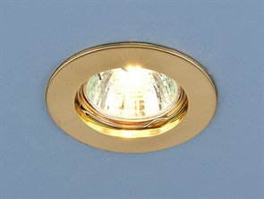863 MR16 GD золото Cветильник встраиваемый (уп.10/100шт.) Elektrostandard 863 MR16 GD