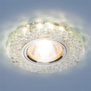 2140 MR16 SL зеркальный/серебро Cветильник встраиваемый (уп.10/50шт.) Elektrostandard 2140 MR16 SL зеркальный/с