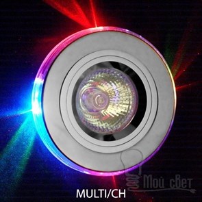 2060 золото/мультиподсветка GD/7-LED  (уп.10/50шт.) 2060 GD/7-LED