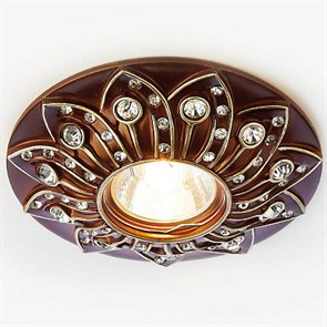 D4455 BR красное дерево Светильник встраиваемый Ambrella light Desing D4455 BR