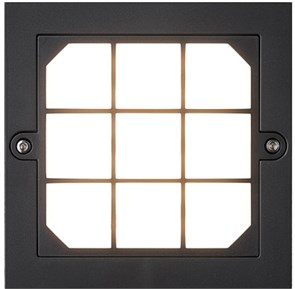 30001W/01 LED*6W IP65 Black Настенный светильник Escada 30001W/01