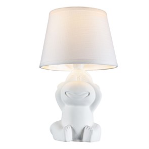 10176/T E14*40W White monkey Настольный светильник Escada 10176/T E14*40W White monkey