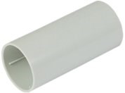 42420-50HF (MFL20HF) Муфта соединительная для труб Ø20мм, цвет серый RAL 7035, без галогена (уп.50шт.) Ecoplast (Россия) 42420-50HF (MFL20HF)