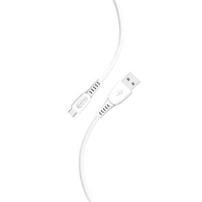 iK-3112-S40w Дата-кабель SmartBuy USB-A штекер - Type C штекер 3А, 1 м белый 89689
