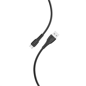 iK-3112-S40b Дата-кабель SmartBuy USB-A штекер - Type C штекер 3А, 1 м черный 89690