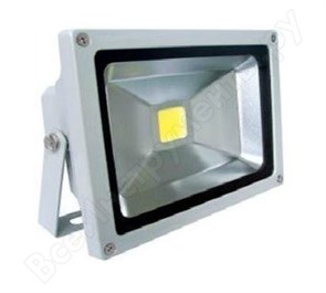 LFL-10-CW С09 прожектор серый светодиодный 10Вт, 230В, 6500К холод. белый ВЫВЕДЕН ИЗ АССОРТИЕНТА LFL-10-CW С09