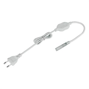 Сетевой шнур для светодиодной ленты DC220V 3528, 2835 IP65, в комплекте с коннектором (уп.10шт.) Elektrostandard ВЫВЕДЕН ИЗ АССОРТИМЕНТА a033792