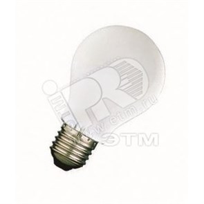419385/005447 CLASSIC A FR 25W 230V E27 Лампа накаливания матовая (уп.100шт.) OSRAM 4008321419385