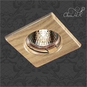 369716 NT12 157 светлое дерево Встраиваемый НП IP20 GX5.3 50W 12V WOOD 369716