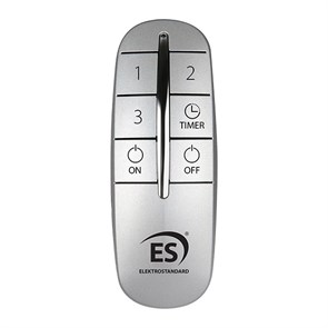 Y10 Серебро (3 канала) Пульт управления 3-канальный контроллер для дистанционного управления освещением (уп.50шт.) Elektrostandard Y10