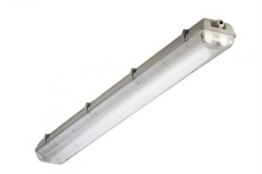 00634 TLWP218 PC EL Светильник пылевлагозащищенный 2x18W, ЭПРА, IP66 (уп.2шт.) TECHNOLUX 00634