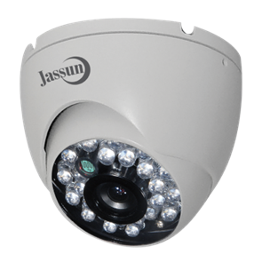 JSH-DP100IR (2.8мм) Видеокамера цветная, темн. сер., 1.0 Mp, антивандал. купол, ИК-подсветка JASSUN JSH-DP100IR