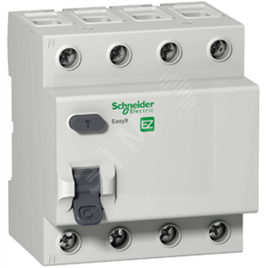 EZ9R34440 Easy 9 ВДТ(УЗО) 4П 40А 30мА AC 230В =S= (уп.3шт.) Schneider Electric EZ9R34440