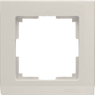 W0011803/WL04-Frame-01-ivory Stark Рамка на 1 пост, слоновая кость (уп.10шт.) Werkel™ a050918-1