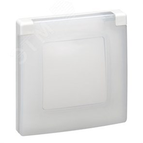 672550 Etika Рамка 1 пост IP44, белая (уп.10шт.) Legrand (Франция) 672550