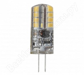 LED-JC-2.5W-12V-827-G4 200лм Лампа светодиодная ЭРА Б0033191  LED-JC-2.5W-12V-827-G4