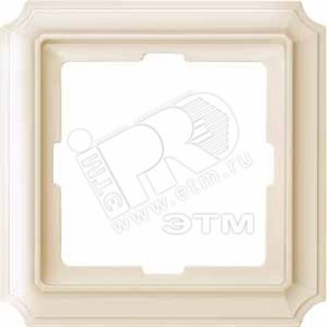 MTN483144 MERTEN Antik Рамка 1 пост бежевая (уп.2шт.) Schneider Electric MTN483144