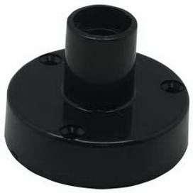 AB7SLBEAY Ecola base Патрон накладной прямой E14 черный (уп.10шт.) AB7SLBEAY