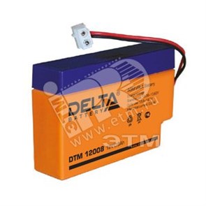 DTM12022 Аккумулятор 12В/2,2 А/ч DELTA (Китай) DTM12022