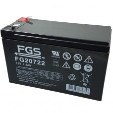 FG20722 Аккумулятор 12В/7,2А/ч сроком службы не менее 5 лет FIAMM (Италия) FG20722