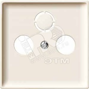 MTN294144 MERTEN Накладка для розетки TV/FM бежевая (уп.5шт.) Schneider Electric MTN294144