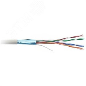 1693109 Premium FTP 4x2x0,5 кат. Cat.5е in/Cu ЭКРАН Витая пара FTP 4 пары AWG 24 Cat.5е внутренняя Cu (кор.305м.) SkyNet (Россия) 1693109