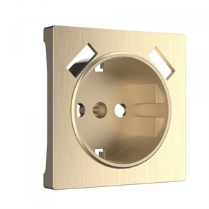 W1179510 Накладка для розетки USB, шампань рифленый (уп.100шт.) Werkel™ a051422-1