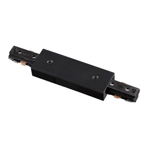 135005 NT18 081 черный Соединитель с токопроводом NOVOTECH 135005