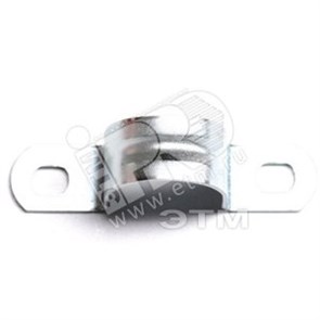 53357 СМД 25-26 СМД 25-26 Скоба металл. двухлапковая Ø25-26мм (уп.100шт.) ДКС 53357