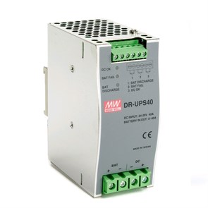 DR-UPS40 Вспомогательный модуль, контроллер заряда батареи, вход: 24-29В, выход: 24В,40А MEAN WELL  DR-UPS40
