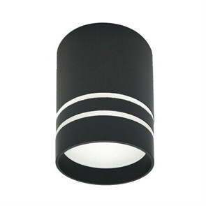 CAST 84 BLACK GU10 черный Светильник потолочный накладной Max Light CAST 84 BLACK GU10 черный
