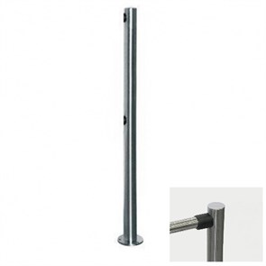 PERCo-BH02 2-00 Односторонняя стойка с 2-мя отверстиями для крепления патрубков PERCo-BH02 2-00
