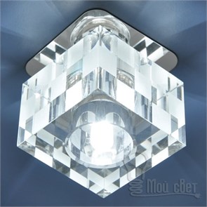 8243 G9 хром/белый (CH/WH) (уп.10/50шт.) ELEKTROSTANDART 675348