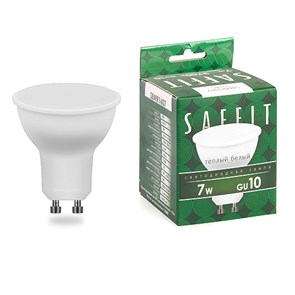 55145 SBMR1607 SAFFIT MR16 (рефлекторная), 7W 230V GU10 2700К (белый теплый) Лампа светодиодная FERON 55145