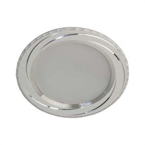 28685 AL777 Светодиодная панель 24LED, 12W, 960Lm, 4000К, IP20, серебро ВЫВЕДЕНА ИЗ АССОРТИМЕНТА 28685