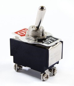 KN3(B)-201AA-A1, Тумблер ON-OFF (15A 250VAC) DPST 4P Jietong Switch (Китай) 9000294606