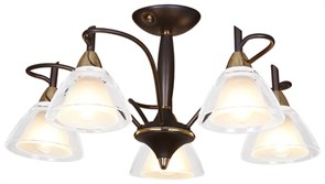 355-607-05 gold, golden-brown потолочный Velante 675829