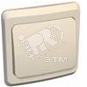 BC 10-004K ЭТЮД Одноклавишный переключатель (сх.6) бежевый (уп.20шт.) Schneider Electric BC10-004K