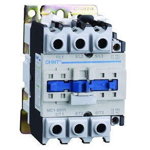 222729 Контактор NC1-6511 65А 400В/АС3 1НО+1НЗ 50Гц (R) CHINT 222729