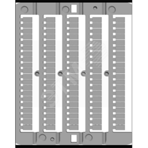 ZN8510H Quadro CNU/8/510, символы с "1" по "10", горизонтальная Маркировка (уп.500шт.) ДКС ZN8510H