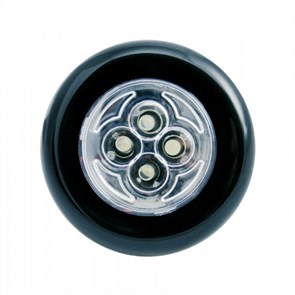 PL-4led С1 черный Светильник на клейкой основе, 3хR03, 4LED СТАРТ PL-4led С1 черный