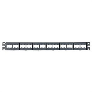 CPPL24WBLY Модульная патч-панель Mini-Com® 19", 24 порта, 1U c маркерами PANDUIT CPPL24WBLY