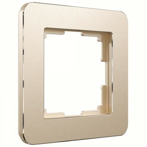 W0012611 Platinum Рамка на 1 пост, шампань (уп.5шт.) Werkel™ a059210-1