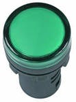 SQ0702-0004 AD22DS (LED) 230В матрица Ø22мм зеленая Сигнальная лампа TDM  SQ0702-0004