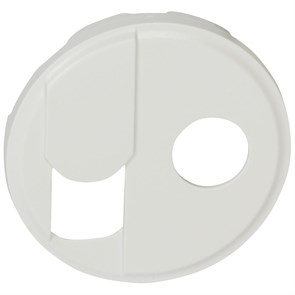 68239 Celiane Лицевая панель розетка RJ45 + ТV Кат. № 067337 + 067382 белая (уп.10шт.) LEGRAND 68239-1