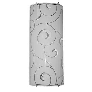 Морокко Светильник 360x150 белый/глянец/хром 2х60W E27 (Никольский завод) 988019836